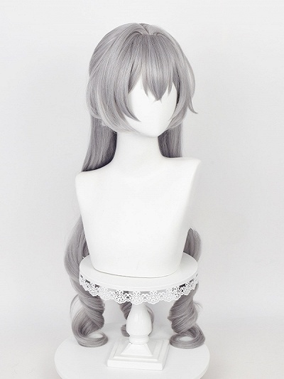 Honkai: Star Rail Bronya Rand Silver Cosplay Wig