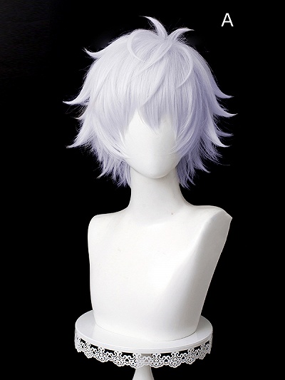 Jujutsu Kaisen Satoru Gojo Silver Purple Cosplay Wig