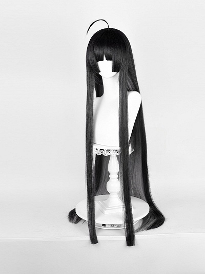 Arknights Virtuosa Black Cosplay Wig