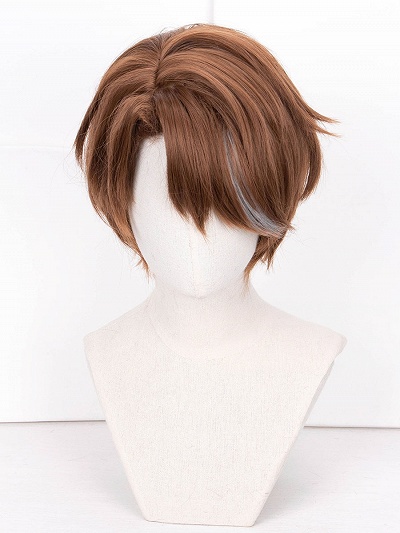 Honkai: Star Rail Welt Yang Brown Cosplay Wig