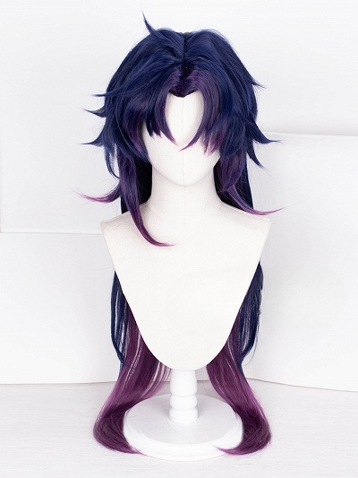 Honkai: Star Rail Blade Blue-Purple Cosplay  Wig