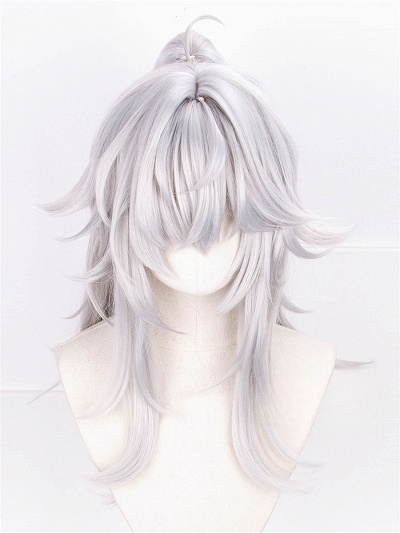 Honkai: Star Rail Jing Yuan Silver Cosplay Wig