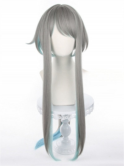 Genshin Impact Guizhong Silver Cosplay Wig