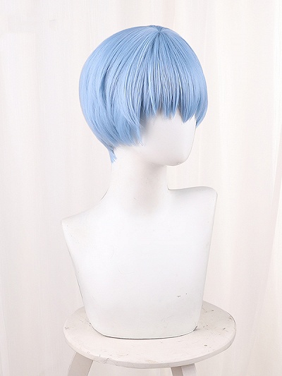 Frieren: Beyond Journey's End Himmel Light Blue Cosplay Wig