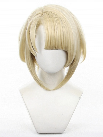 Genshin Impact Freminet Blonde Cosplay Wig
