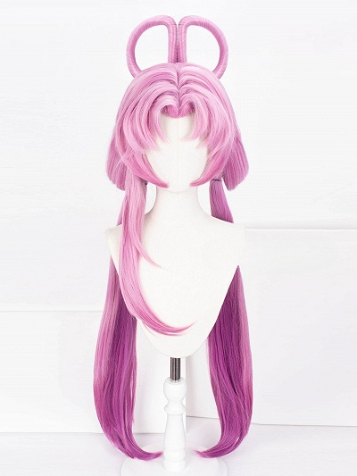 Honkai: Star Rail Fu Xuan Pink Cosplay Wig