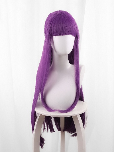 Frieren: Beyond Journey's End Fern Purple Cosplay Wig