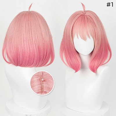 Spy × Family Anya Forger Pink Cosplay Wig