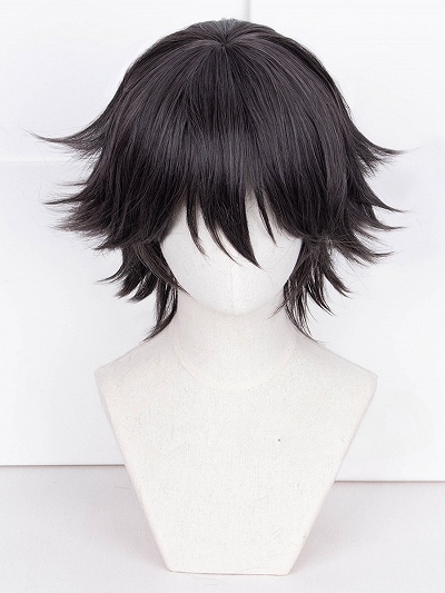 Bungo Stray Dogs Edogawa Ranpo Black Cosplay Wig