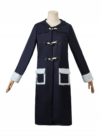 Spy × Family Anya Forger Black Coat Cosplay Costume 