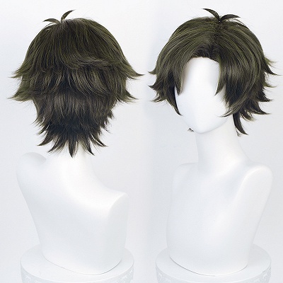 Spy × Family Damian Desmond Olive Green Cosplay Wig