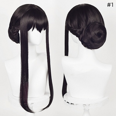 Spy x Family Yor Forger Black Cosplay Wig