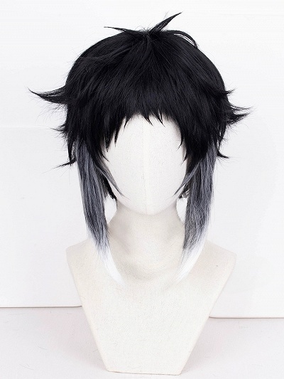 Bungo Stray Dogs Ryuunosuke Akutagawa Black Cosplay Wig