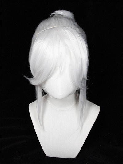 Valorant Jett Silver Cosplay Wig
