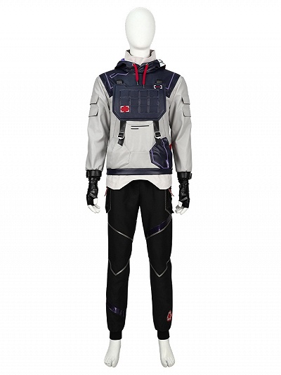 Valorant Iso Cosplay Costume