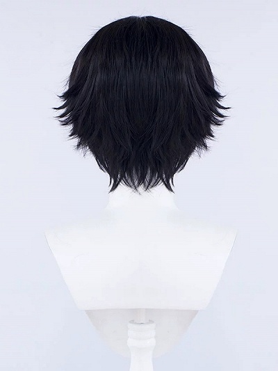 Valorant Iso Black Cosplay Wig