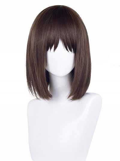  Skip and Loafer Mitsumi Iwakura Brown Cosplay Wig