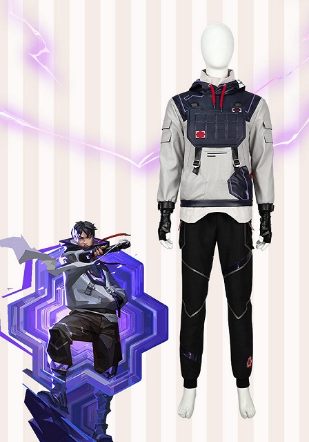 Valorant Iso Cosplay Costume