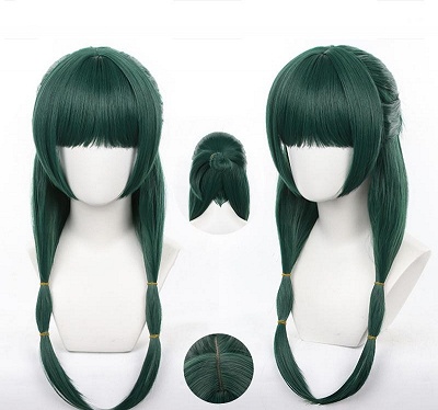 The Apothecary Diaries Maomao Dark Green Cosplay Wig