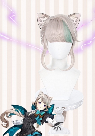 Genshin Impact Lynette Cosplay Wig