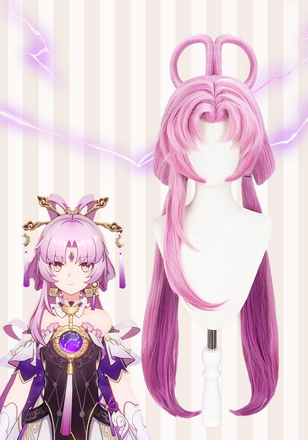 Honkai: Star Rail Fu Xuan Pink Cosplay Wig