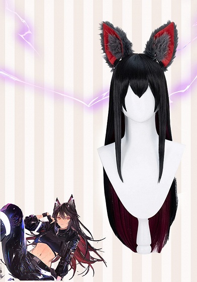 Arknights Ambience Synesthesia  Spotlight Texas Cosplay Wig