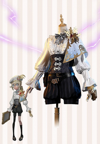 Identity V Golden Ratio Painter Edgar Valden Cosplay Costume 