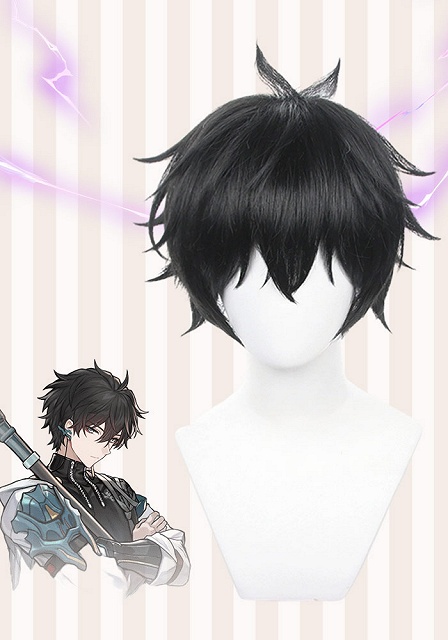Honkai: Star Rail Dan Heng Black Cosplay Wig