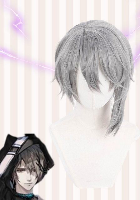Arknights Phantom Silver Cosplay Wig