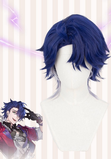 Honkai: Star Rail Sampo Blue Cosplay Wig