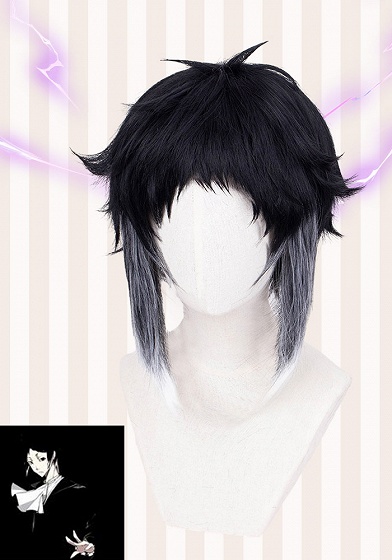 Bungo Stray Dogs Ryuunosuke Akutagawa Black Cosplay Wig