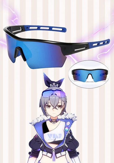 Honkai: Star Rail Silver Wolf Cosplay Glasses