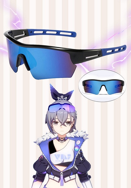 Honkai: Star Rail Silver Wolf Cosplay Glasses
