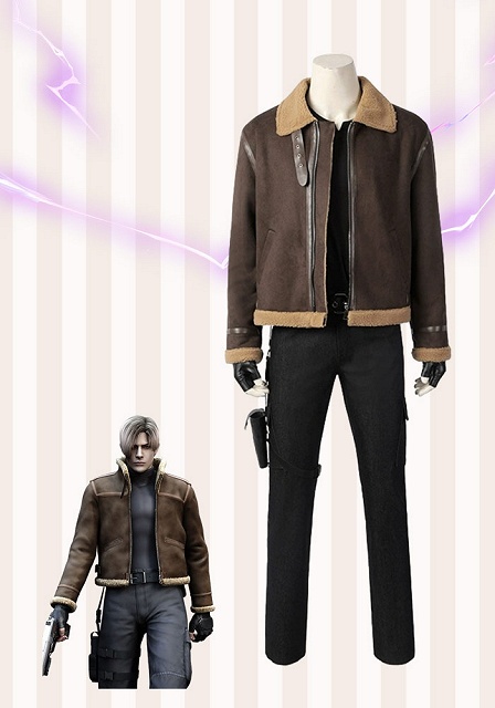 Resident Evil 4 Remake Leon Scott Kennedy Cosplay Costume