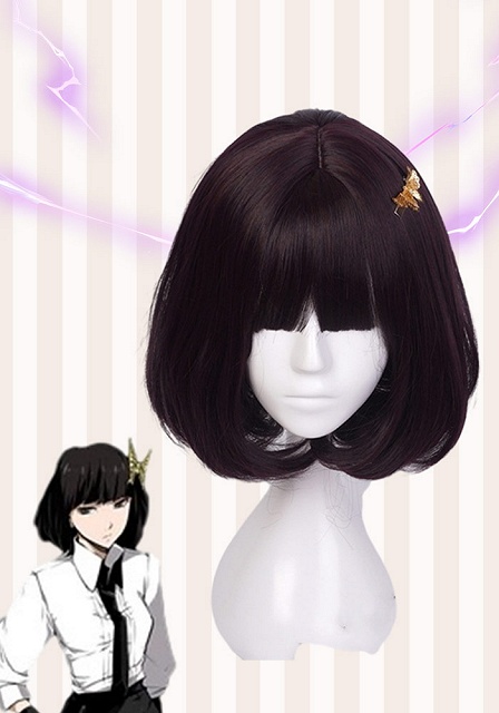 Bungo Stray Dogs Yosano Akiko Purple Cosplay Wig