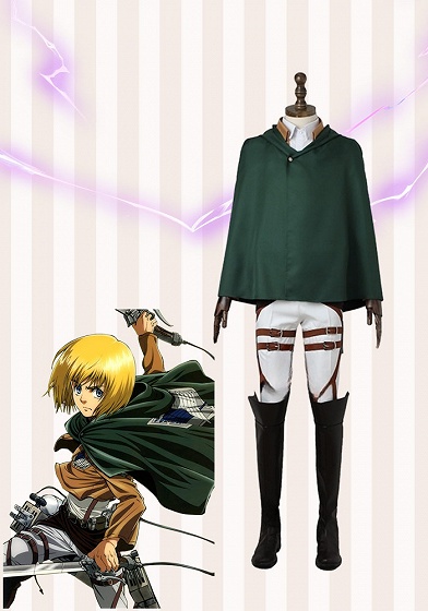 Attack on Titan Training Corps Armin Arlert Cosplay Costume