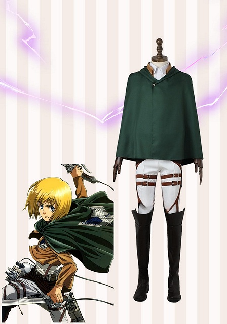 Attack on Titan Training Corps Armin Arlert Cosplay Costume