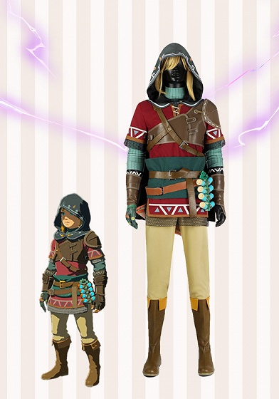 The Legend of Zelda: Tears of the Kingdom Link Hylian Set Cosplay Costume