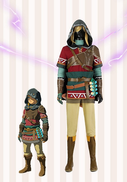 The Legend of Zelda: Tears of the Kingdom Link Hylian Set Cosplay Costume