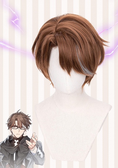 Honkai: Star Rail Welt Yang Brown Cosplay Wig