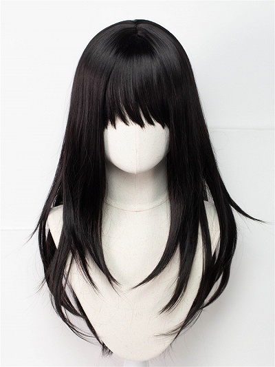 Chainsaw Man Asa Mitaka Black Cosplay Wig