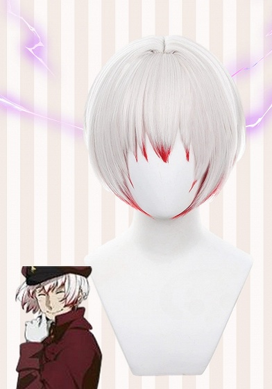 Bungo Stray Dogs  Saigiku Jouno White Cosplay Wig