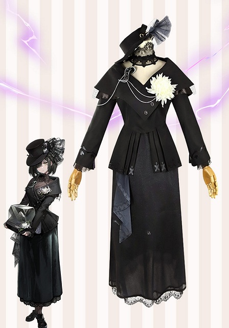 Reverse:1999 Necrologist Cosplay Costume 