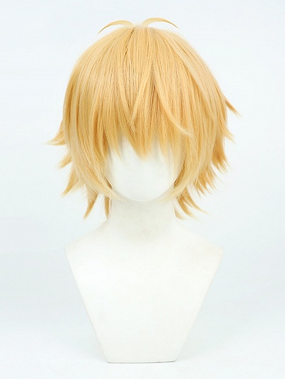Chainsaw Man Denji Yellow Cosplay Wig