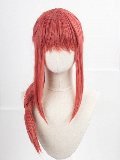 Chainsaw Man Makima Pink Cosplay Wig