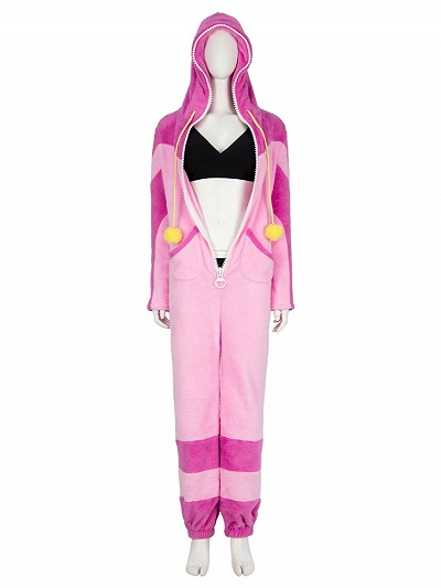 Street Fighter 6 Juri Han Pink Pajamas Cosplay Costume