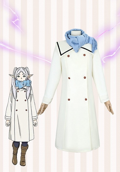 Frieren: Beyond Journey's End Frieren Winter Outfit Cosplay Costume