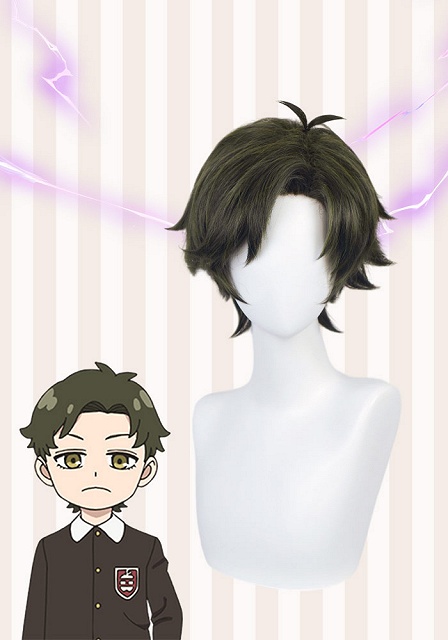 Spy × Family Damian Desmond Olive Green Cosplay Wig