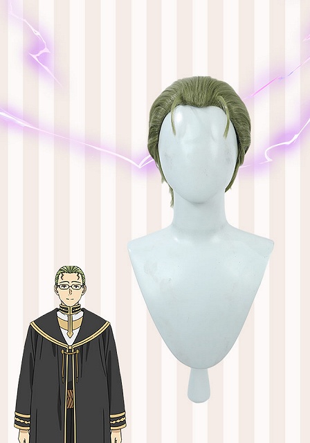 Frieren: Beyond Journey's End Heiter Green Cosplay Wig
