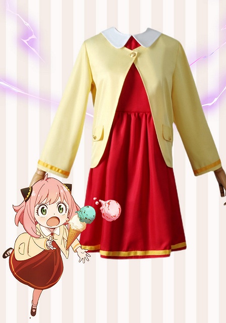  Spy x Family Anya Forger Picnic Cosplay Costume